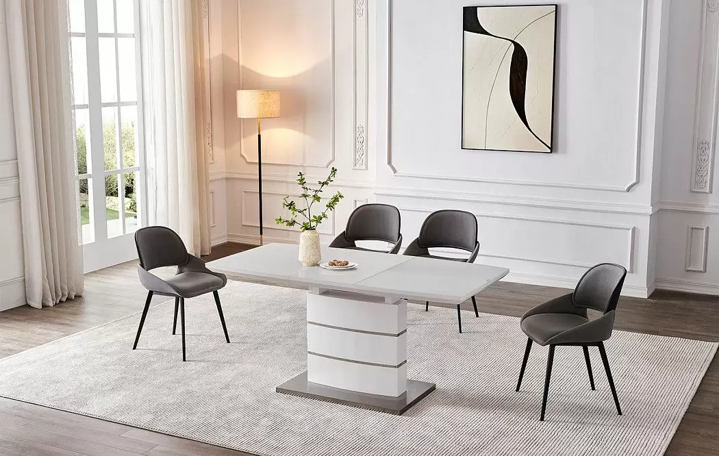 Стол раскладной Verona Glass (120), белый матовый - фото 8