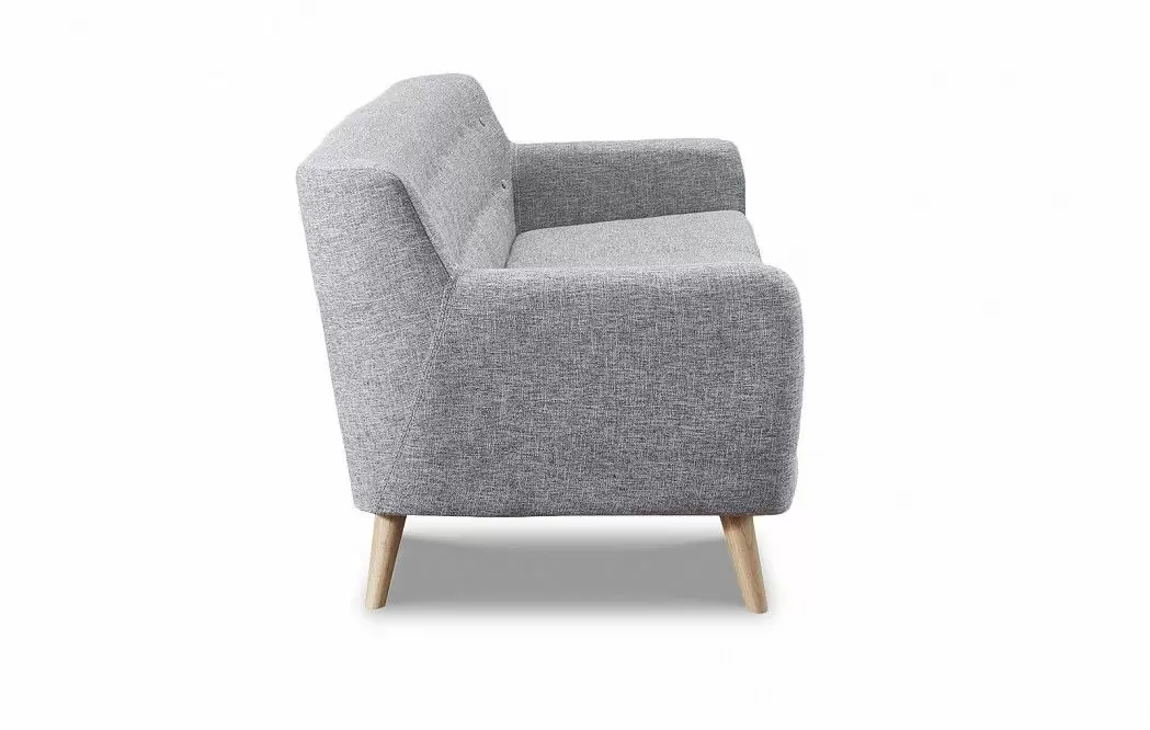 Диван Copenhagen 3-х местный, пепельно-серый - фото 5