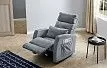 Кресло-реклайнер Vegas, серый цвет
