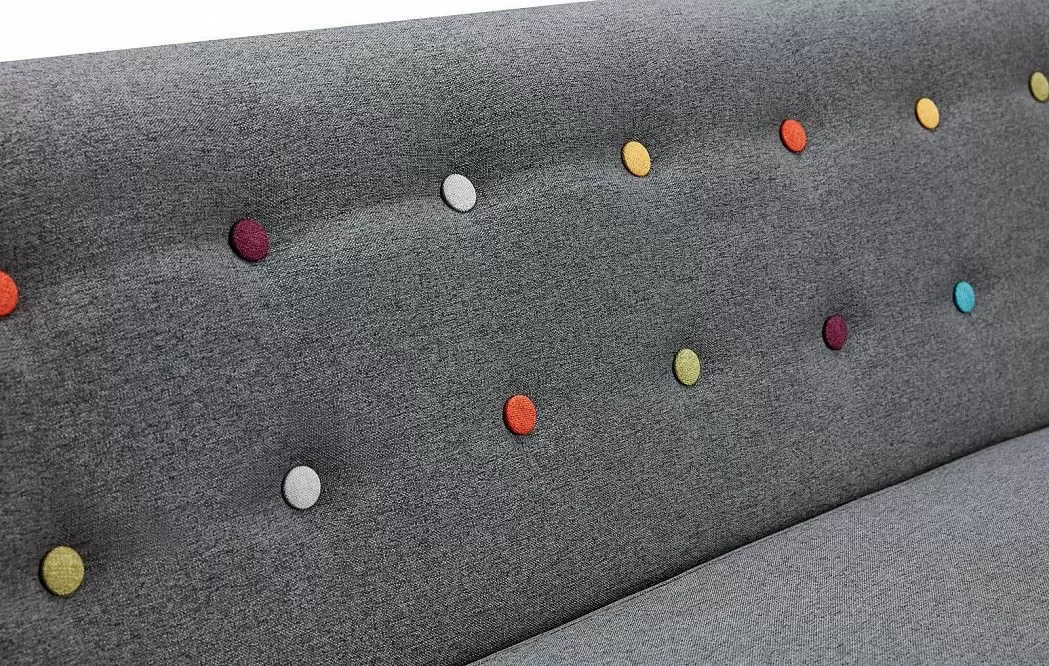 Комплект мягкой мебели Florence, темно-серый - фото 4