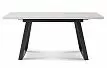 Стол раскладной Denver 120-160, светлый дуб/черный