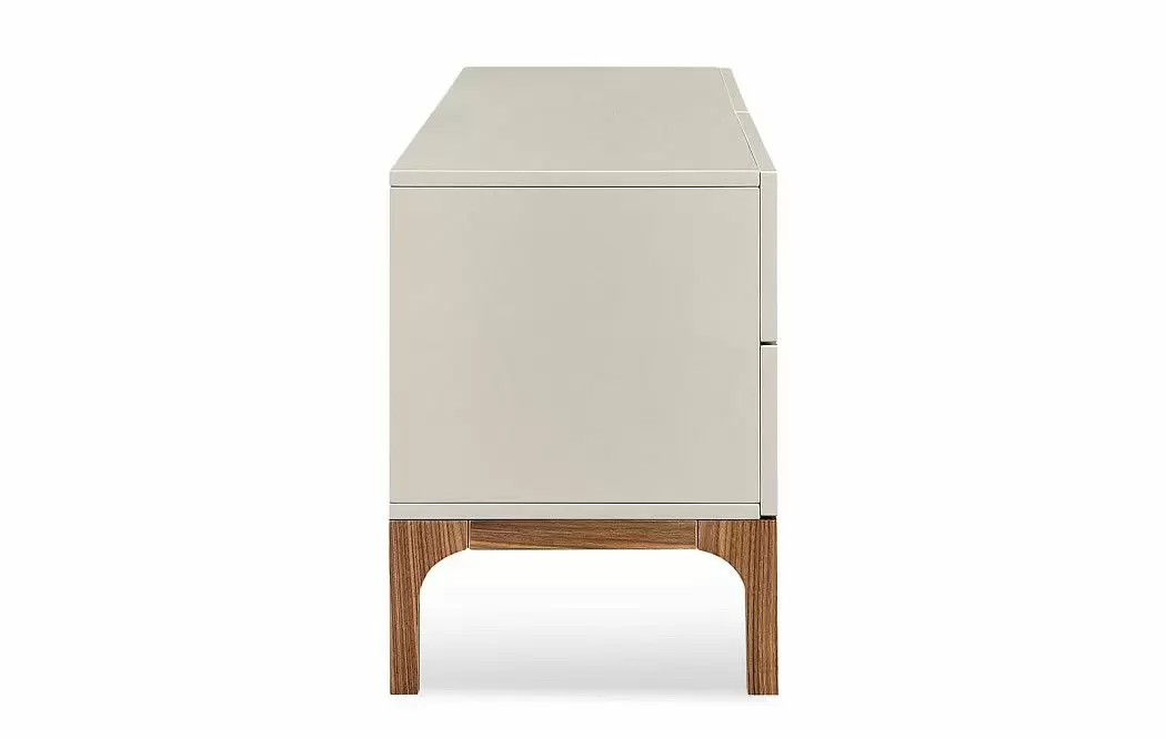 ТВ Тумба Eloisa, слоновая кость/орех - фото 6