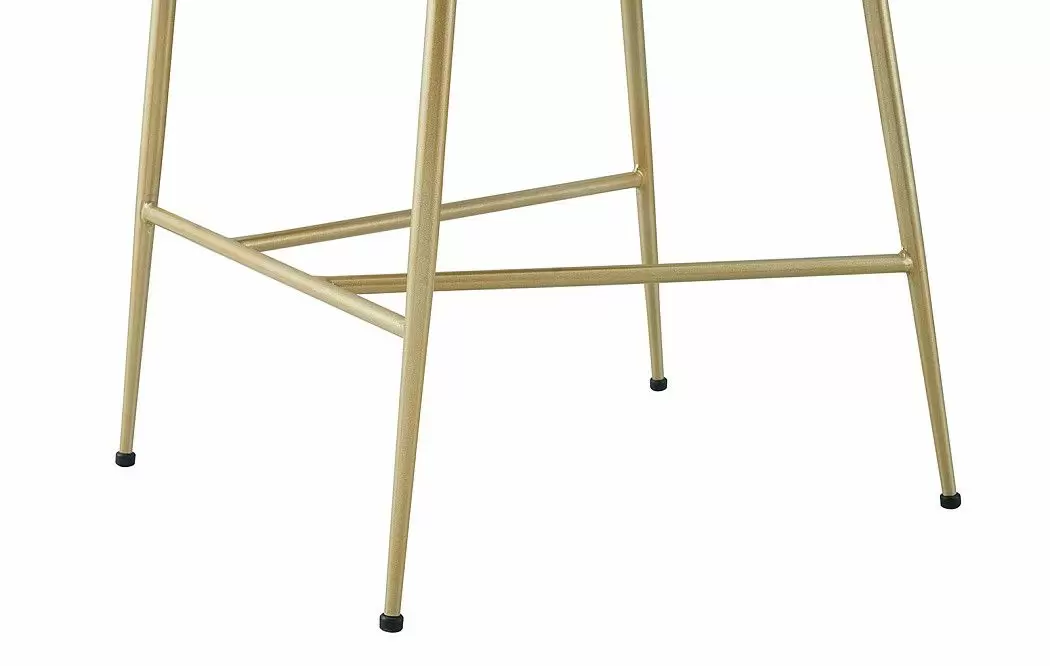 Стул полубарный Steven, темно-серый/золото - фото 5