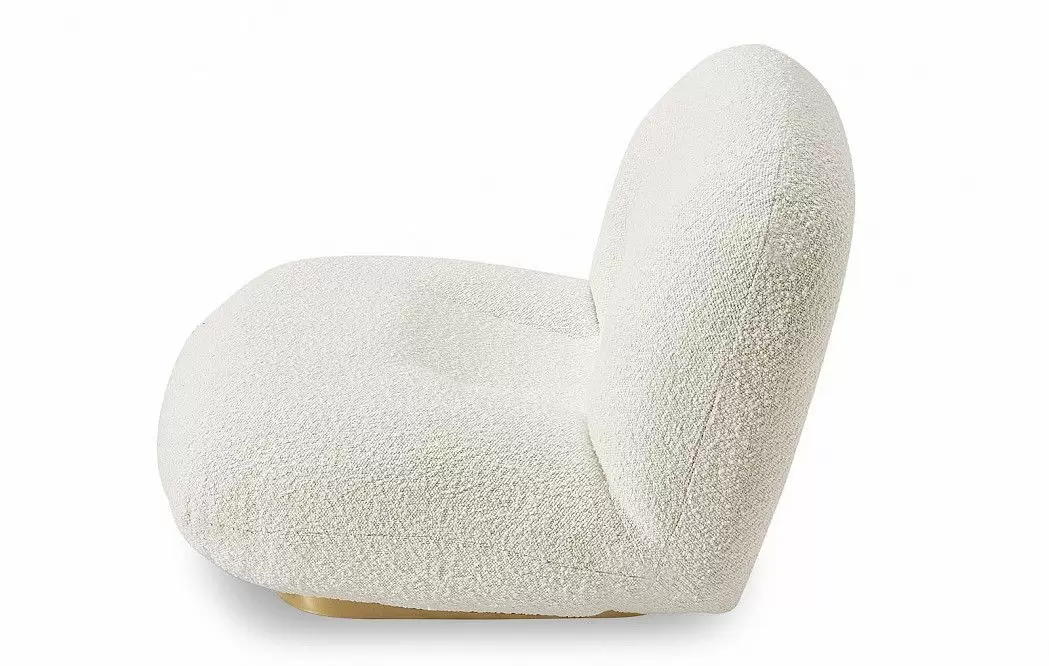 Кресло Cloud, слоновая кость/золото - фото 8