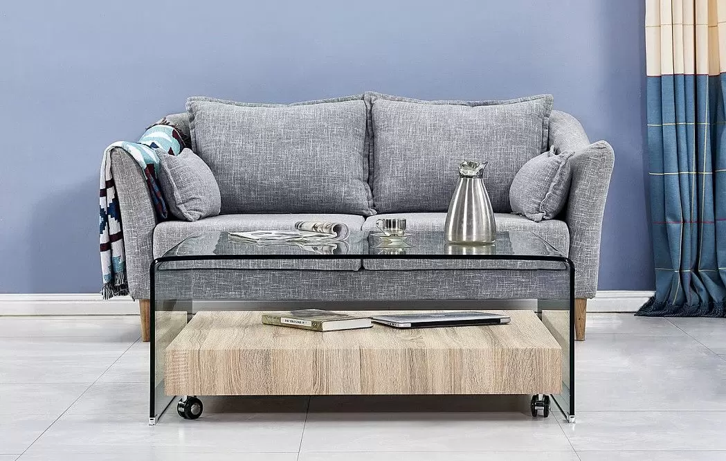 Стол журнальный Bergen, светлое дерево - фото 8