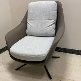 Кресло Form, серый/коричневый