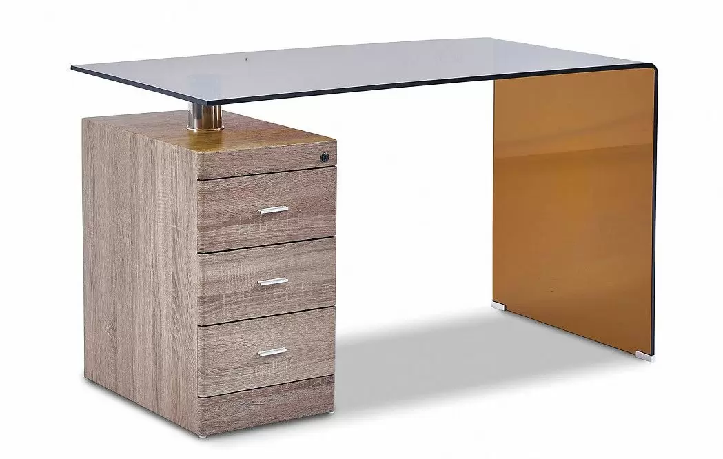 Стол письменный Waterfall, коньячный/дерево - фото 9