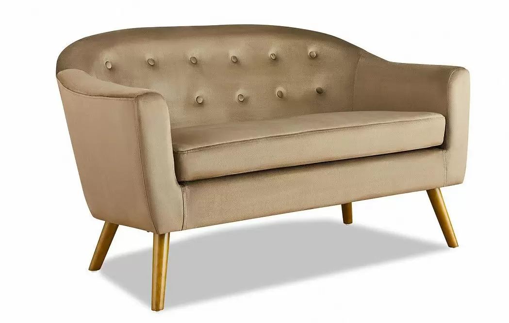 Диван Florence 2-х местный, коричневый/орех - фото 4