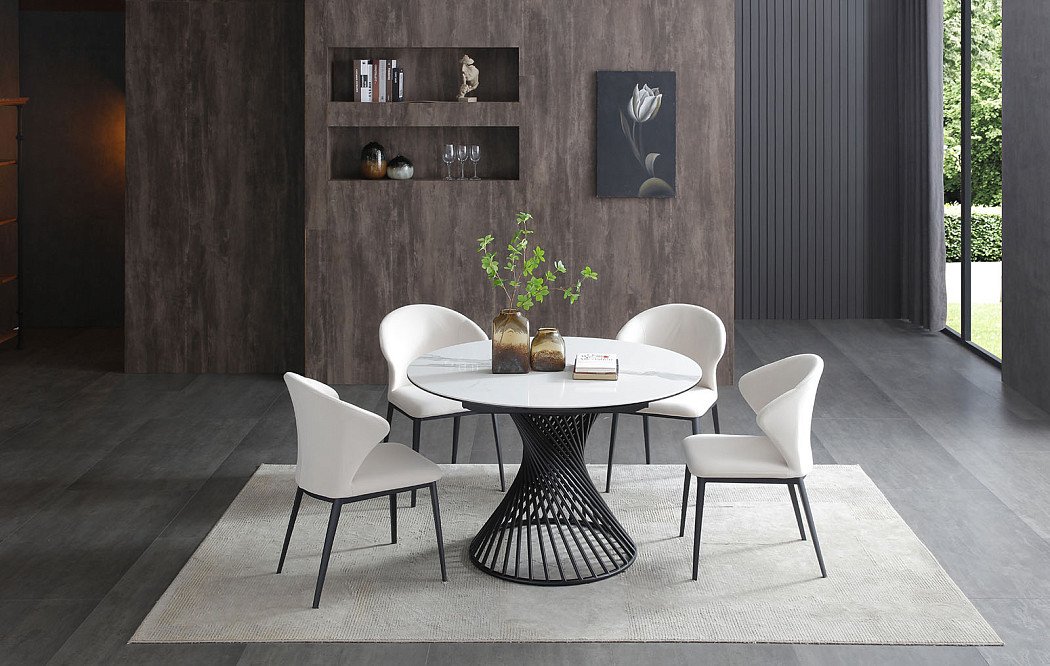 Стул Dolores, белый/черный - фото 3