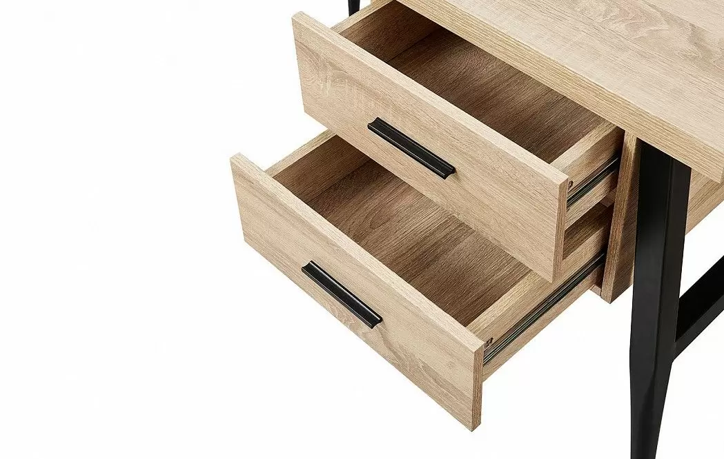 Стол письменный Consul, дуб/черный - фото 7