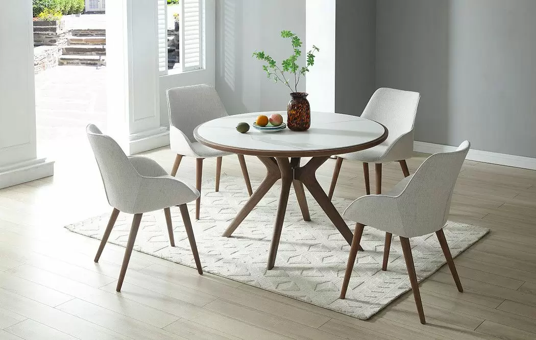 Стол Tango 100, светлая керамика/орех - фото 13