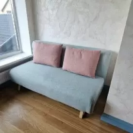 Диван-кровать Rosy 2-х местный, бежевый/мята