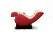 Массажное кресло Smart Relax Super-Slim, красный/слоновая кость