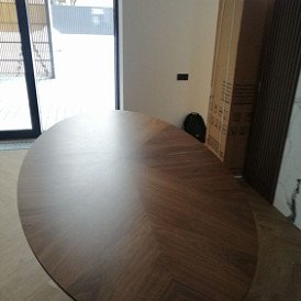 Стол Julianna 240, орех/бронза