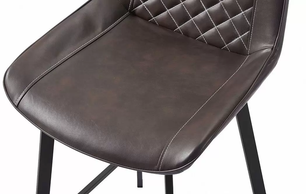 Стул полубарный Trix (65), темно-коричневый/черный - фото 4