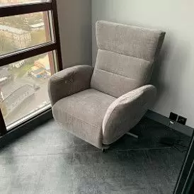 Кресло-реклайнер Star, серый