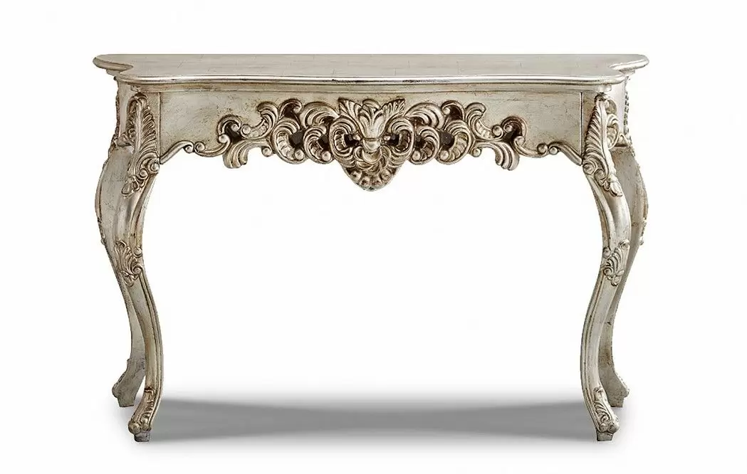 Консоль Amabel (Dupen) большая, кантри серебро - фото 3