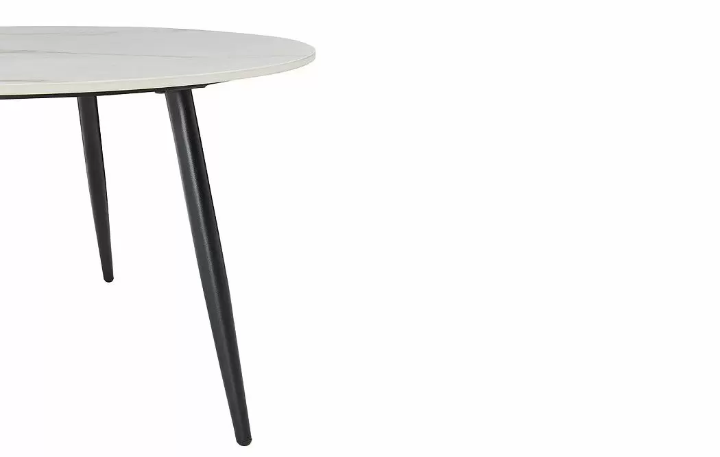 Набор из 2-х столов журнальных Liz, белая керамика - фото 10