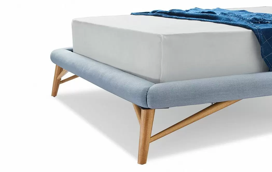 Кровать Venezia 160х200, голубой - фото 6