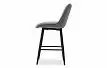 Стул полубарный Cleo, серый/черный