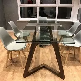 Стол Christian + 4 стула Ulric