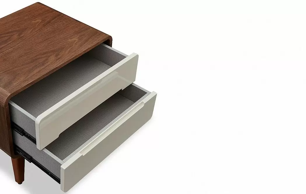 Комплект для спальни Minneapolis, серый/орех/крем - фото 13