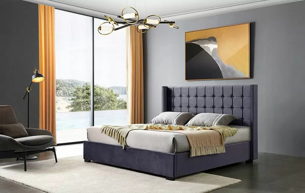 Комплект для спальни Vivien, серый/белый - фото 2