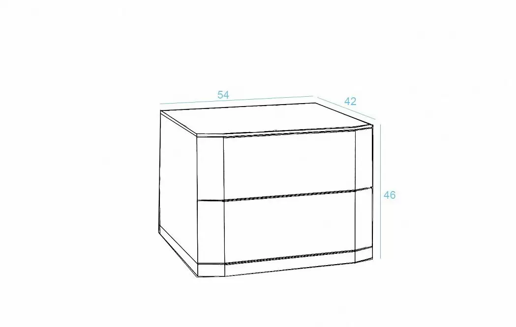 Комплект для спальни Bohemia, серый/белый - фото 13