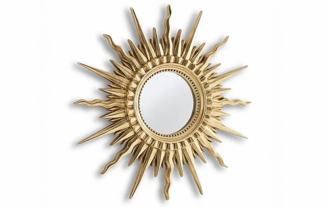 Зеркало Sun, золото - фото 3