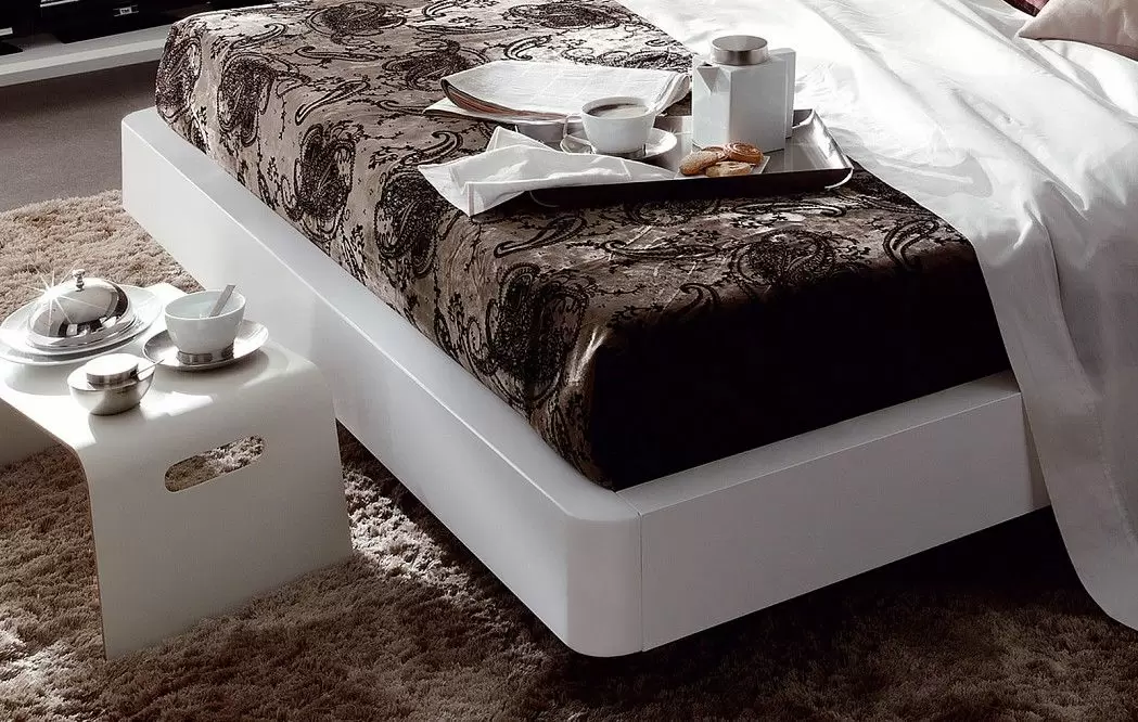 Кровать Mila Class 160х200, белый матовый - фото 2