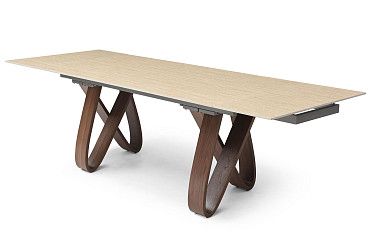 Стол раскладной Lido 180-260, песочная керамика