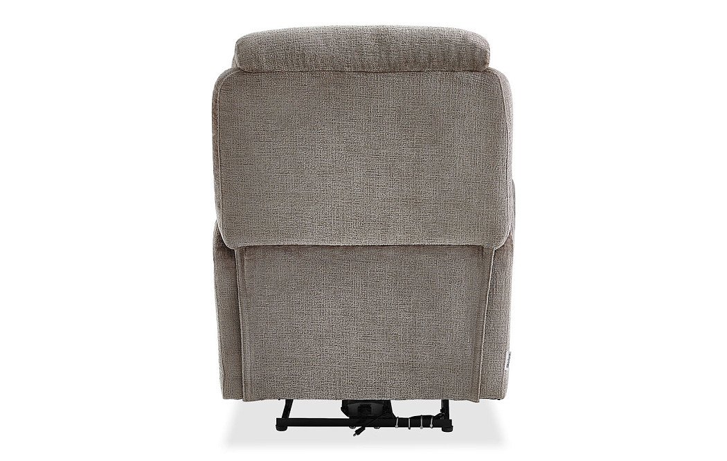 Кресло-реклайнер Stanley, серо-бежевый - фото 16