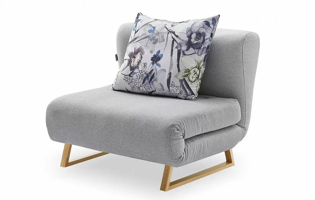 Комплект мягкой мебели Rosy, серый/цветочный принт - фото 21