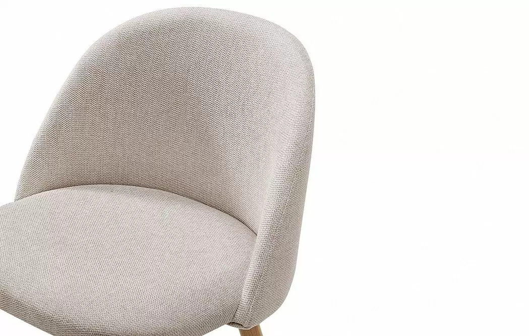 Стул полубарный Matt, бежевый/дерево - фото 4