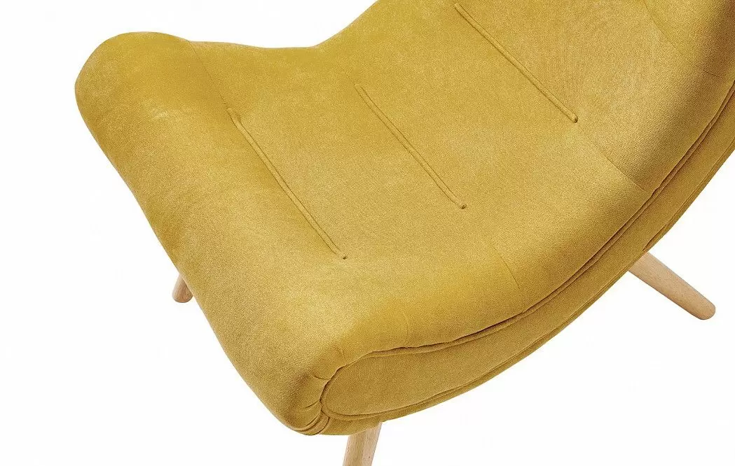 Кресло Dolce Vita, желтый шафран/натуральный - фото 8