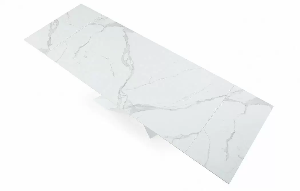 Стол раскладной Savoy 180-240, белая керамика - фото 5