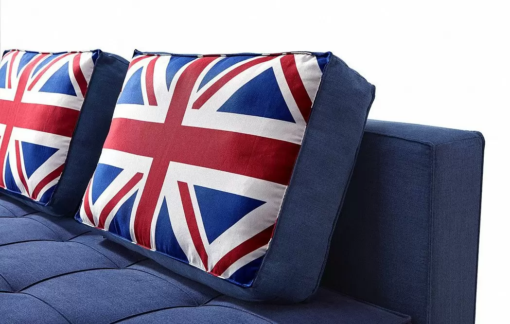 Диван-кровать London, темно-синий - фото 7