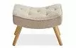 Оттоманка Hygge, кремовый/натуральный