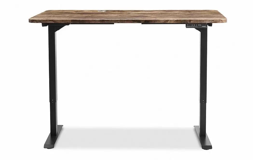 Стол Dallas (140) жженое дерево, регулируемая высота, электропривод - фото 10