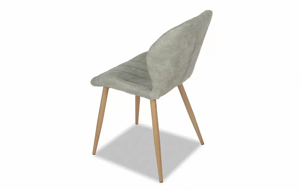 Стул Debby, светло-серый/дерево - фото 7