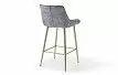 Стул полубарный Joely Bar (65), серый/шампань