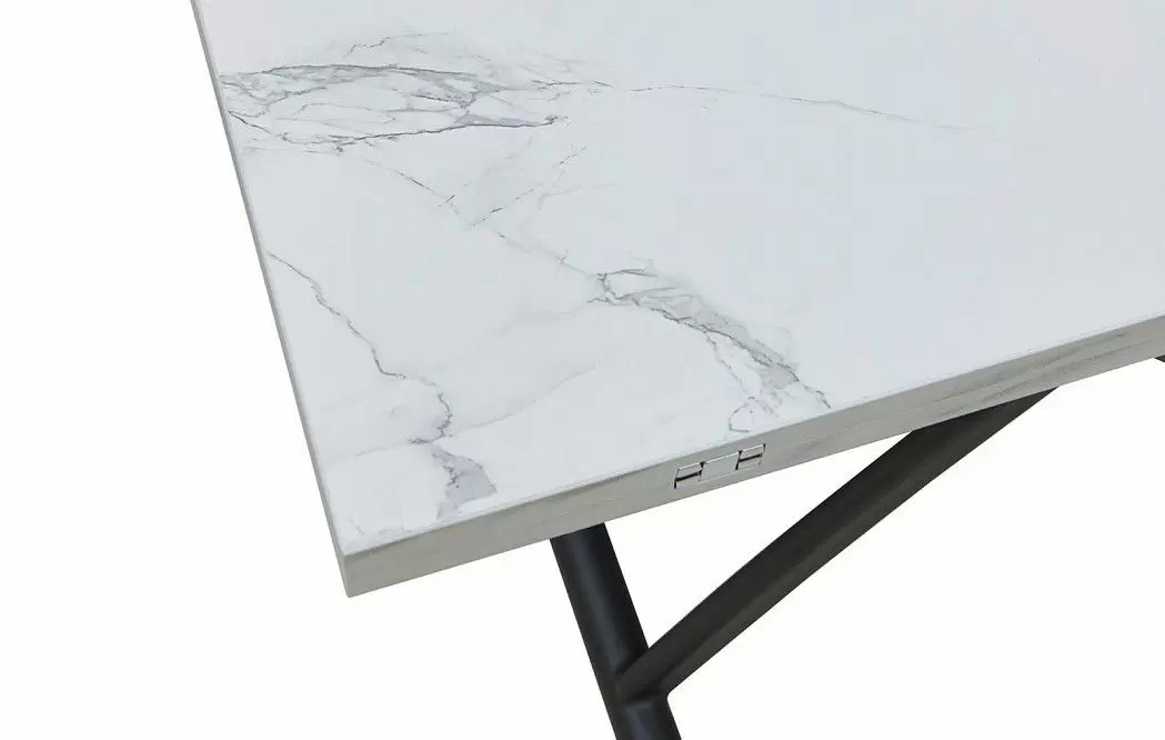 Стол-трансформер Jordan, светлый мраморный рисунок - фото 15