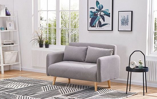 Диван-кровать Cardiff, серо-бежевый