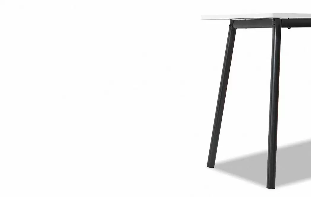 Стол письменный Flame, белый/оранжевый - фото 6