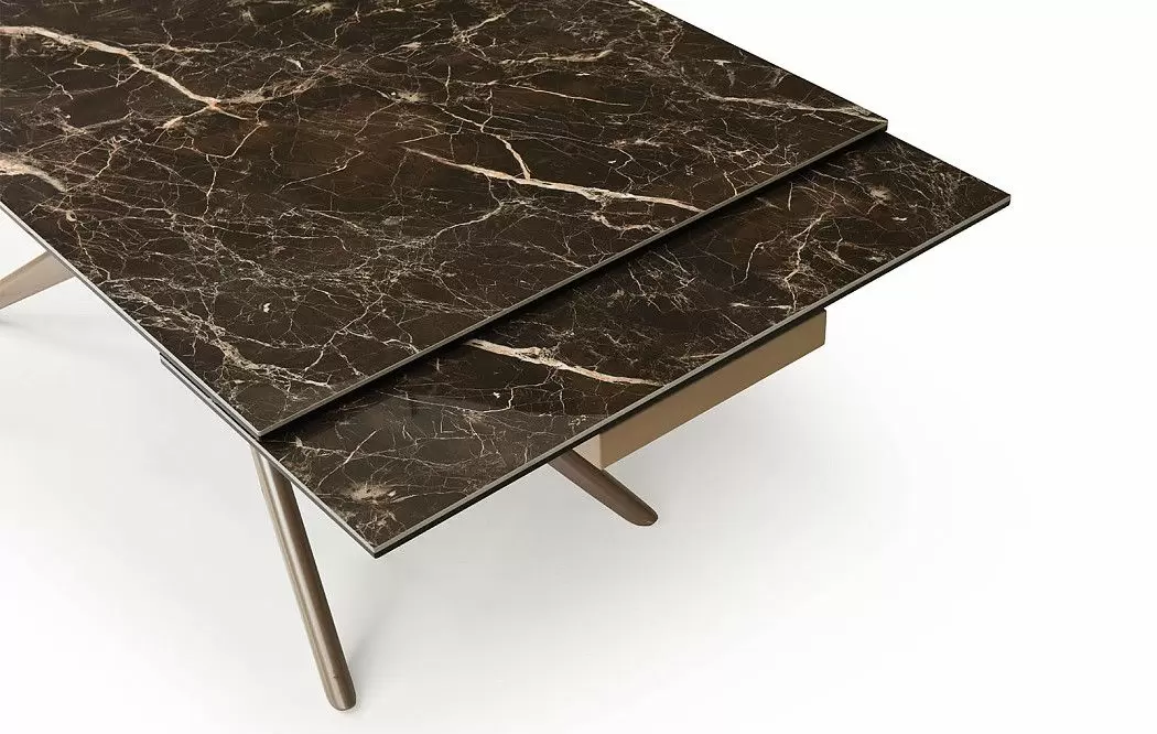 Стол раскладной Festa 180-260, темная керамика - фото 5