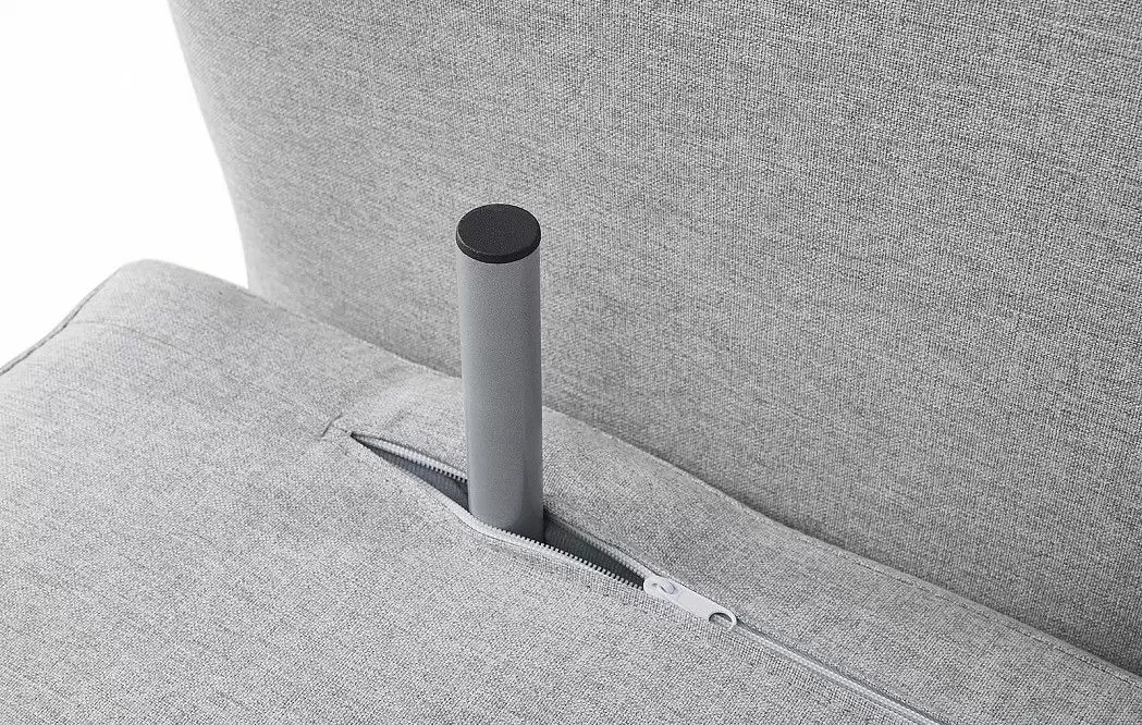 Комплект мягкой мебели Rosy, серый/цветочный принт - фото 19