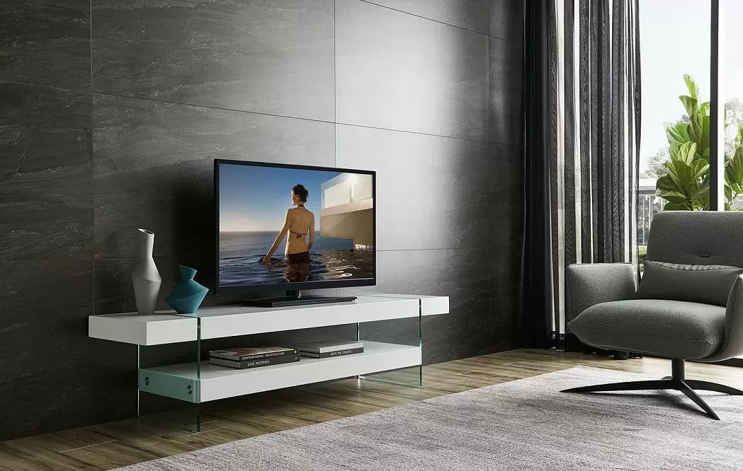 ТВ Тумба Edith, белый - фото 2