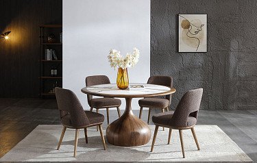 Стол Arden + 4 стула Agata