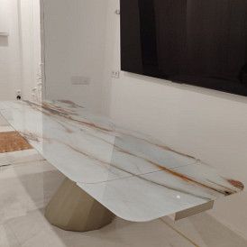 Стол Portofino Champagne + 4 стула Franco