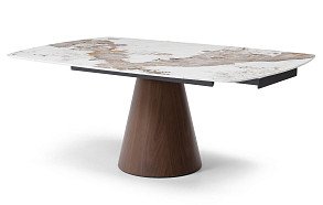 Стол раскладной Bonn 130-190, светлая керамика Стол раскладной Bonn 130-190, светлая керамика